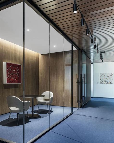Transparent Small Meeting Space At Cisneros Groups Miami Office
