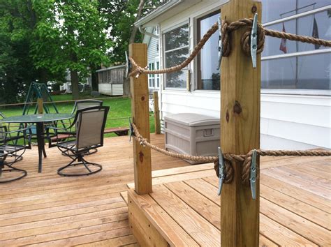 Rope For Railing 16 Types Of Deck Railing Design Ideas Decorative
