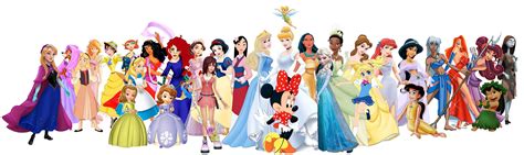 Imagem De Todas As Princesas Disney Juntas Atualizada Com Frozen E