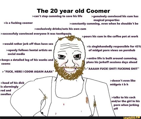 The 20 Year Old Coomer Can T Stop Cumming To Save His Life Genuinely Convinced His Cum Has