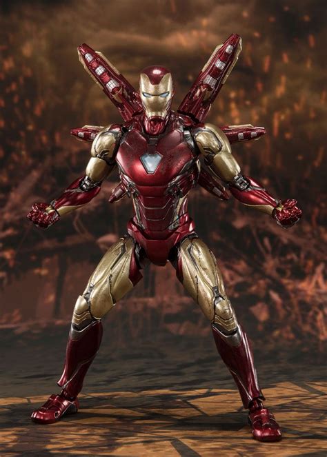 Avengers Endgame Sh Figuarts Action Figure Iron Man Mk 85 Final Battle Middle Realm