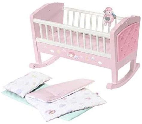 Baby Annabell Sweet Dreams Crib Baby Doll Bed Cot Bedtime Toy Playset