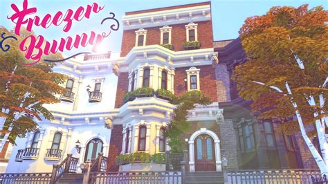 Manhattan Townhouse 🏙️ 🌭 The Sims 4 Speed Build Cc Free