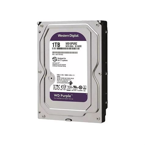 Disco Rigido Wd 1tb Sata Iii Purple Surveillance