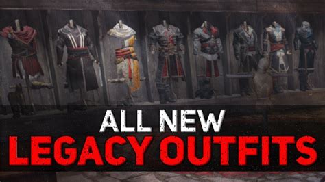 Assassin S Creed III Remastered All NEW Legacy Outfits YouTube
