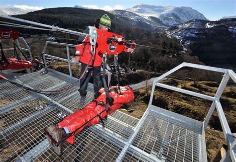 Zip World Velocity In Snowdonia Wales The Start Pose Looks A Bit
