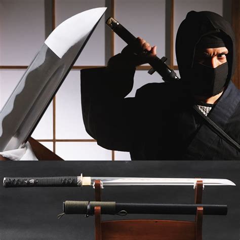 High Carbon Steel Full Tang Battle Ready Ninjato Sword Katana Swords