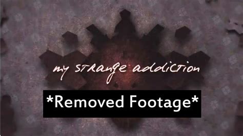 My Strange Addiction Urine Drinker Removed Footage S03e08 Youtube