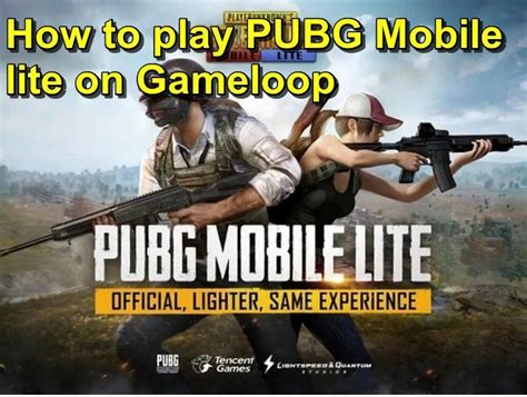 How To Play PUBG Mobile Lite On Gameloop