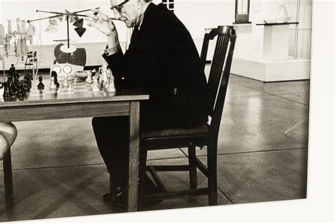 Julian Wasser Marcel Duchamp Playing Chess With A Nude Eve Babitz
