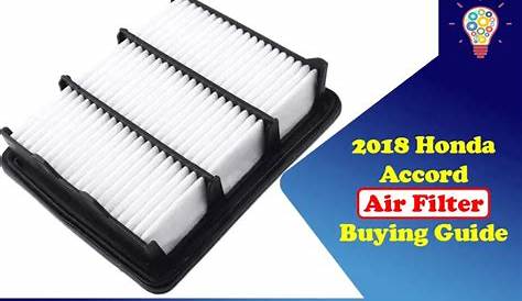 honda accord air filters