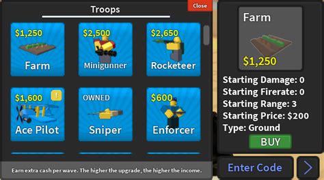 Many players try to make money by playing this game. Roblox Tower Defense Simulator Codes (December 2020) - Pro ...