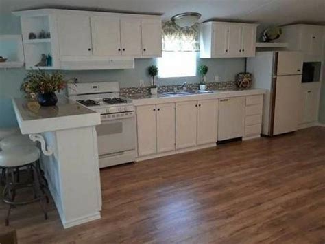 Single Wide Mobile Home Remodel Before And After Kitchen Makeovers