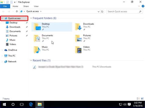 How To Disable Quick Access In Windows 10 Quick Access Windows Pc