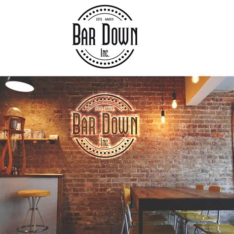 Sports Bar Needs A Logo Design 17 Logo Designs For Bar Down Inc