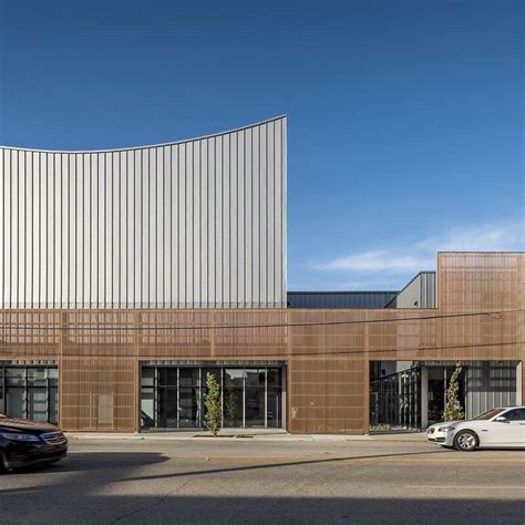 Copper screen stretches across front of Memphis… | Ballet Memphis