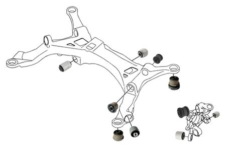 Skandix Installation Picture Volvo V70 P26 Rear Wheel Suspension