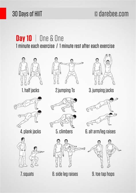 30 Days Hiit Workout Program