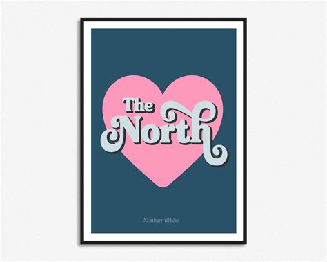 Love The North Print Holliegraphik