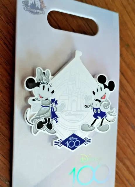 Mickey And Minnie Disneyland Dlp 2023 Disney 100 Platinum Edition