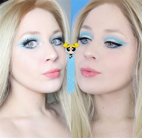 Turning Into Bubbles Powerpuff Girls Inspired Makeup Tutorial Pt My Xxx Hot Girl