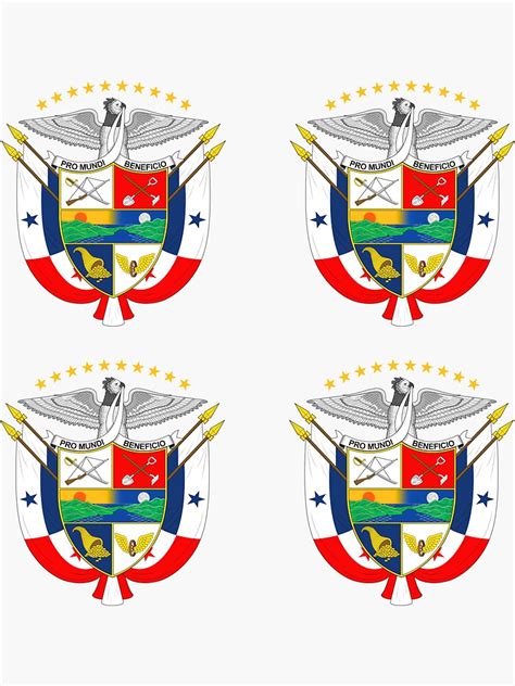 Coat Of Arms Of The Republic Of Panama República De Panamá Multi