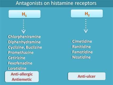 18 Classes Of Important Drugs Acting On Receptors