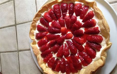 Tarte Aux Fraises La Cr Me Mascarpone Recette De Tarte Aux Fraises La Cr Me Mascarpone