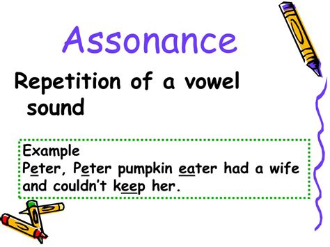 Assonance Examples Poetry