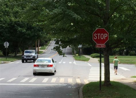 Kimberly Avenue Pedestrian Enhancement Includes New Stop Signs The