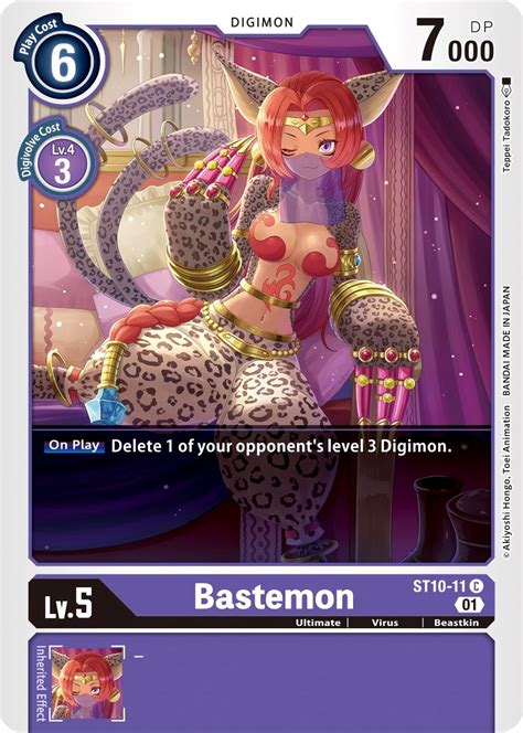 Bastemon Starter Deck Parallel World Tactician Digimon Card Game