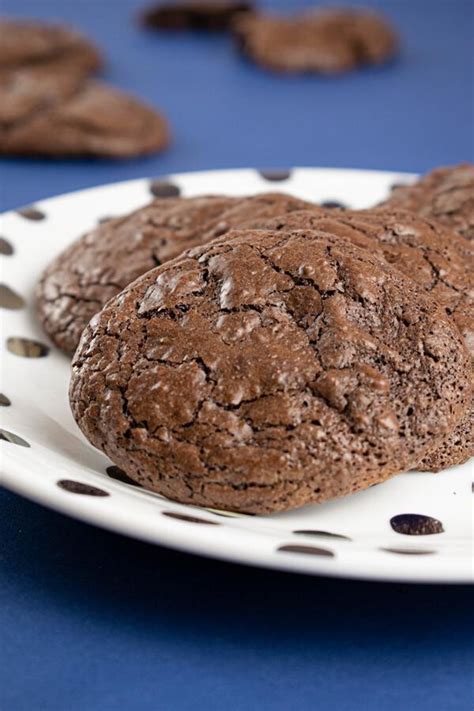 Chocolate Fudge Brownie Cookies 12 Stones And Lavender