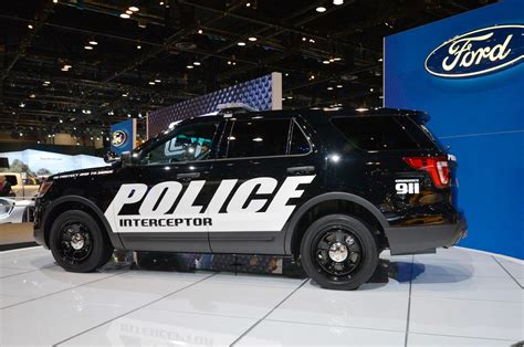 Updated 2016 Ford Police Interceptor Utility Debuts In Chicago