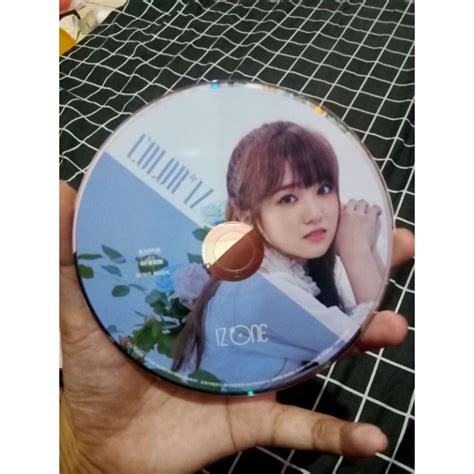 Jual Cd Plate Nako Izone Coloriz Rose Ver Booked Shopee Indonesia