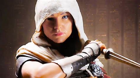 Assassin S Creed Origins Bayek And Aya Figurines Trailer Youtube