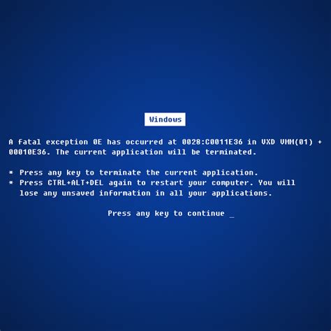 Free Download Microsoft Blue Screen Of Death Wallpaper All Size