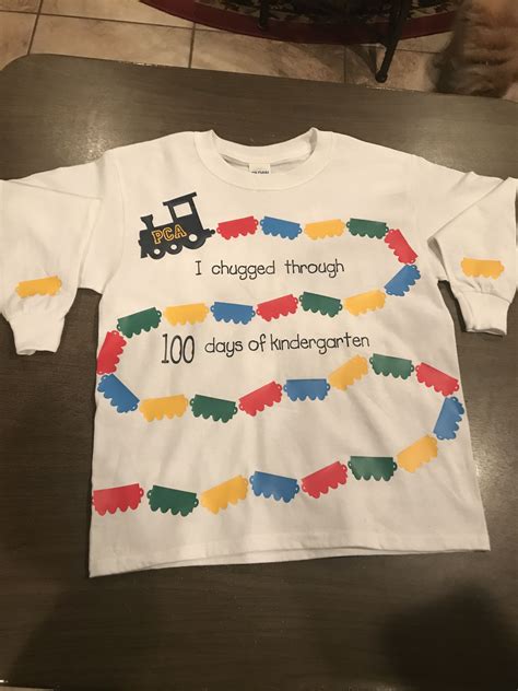 100 days of school shirt school shirts 100 days of school project kindergartens 100days of