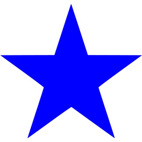Blue Star Icon Free Blue Star Icons
