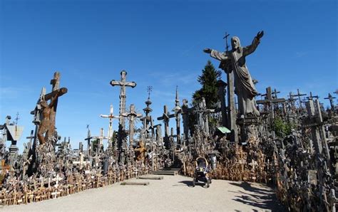 places to see when visiting lithuania for the first time hill of crosses lithuania travel