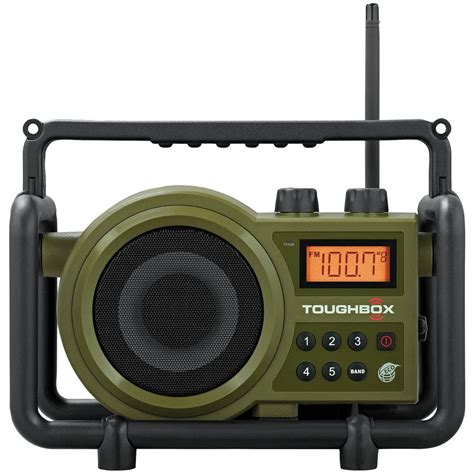 Sangean® Tb 100 Toughbox Fm Am Aux Ultra Rugged Digitl Reable Radio Portable