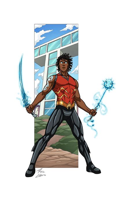 Aqualad Jackson Hyde Commission By Phil Cho On Deviantart Dc Comics Characters Dc Comics