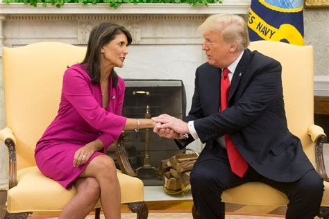 Nikki Haley Resigns Us Ambassador To The Un To Leave Post At End Of The Year Says Donald Trump