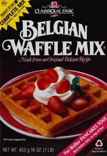 Classique Fare Belgian Waffle And Pancake Mix 16 Oz Ralphs