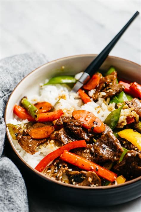 After that, it's time to throw in grated carrots and zucchini. Mostly Veggie Steak Stir Fry (Paleo, Gluten Free) | Our ...