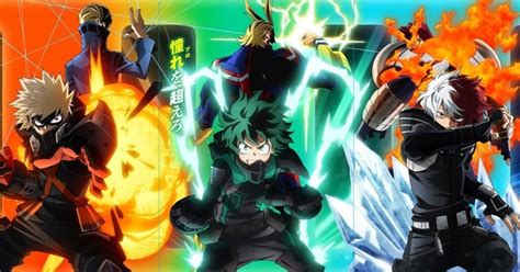 3rd My Hero Academia Film Releases Epic New Visual Anime News
