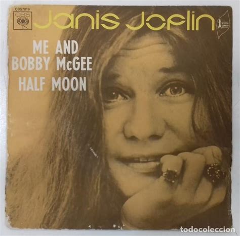 Janis Joplin Me And Bobby Mcgee Half Moon Comprar Discos