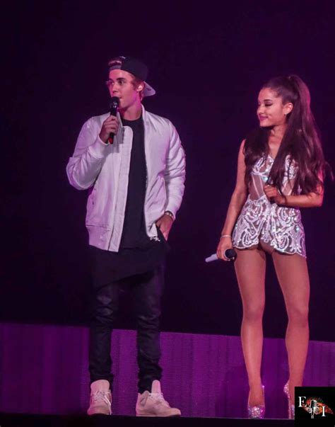 Ariana Grande Performs With Justin Bieber In Miami Honeymoon Tour