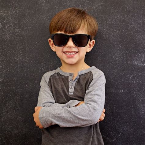 Cool Boy In Sunglasses Stock Photo Image Of Cool Fashion 54589900