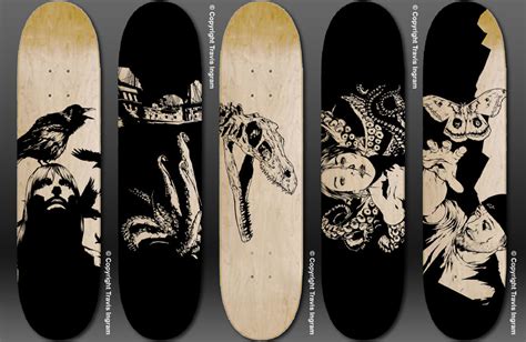 A popular size is an 8.5 skateboard deck. Skateboard Deck Designs by zerogenius on DeviantArt