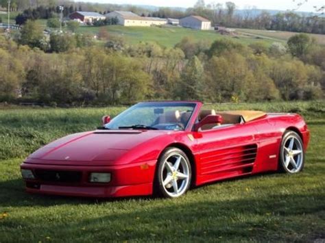 The ferrari 348 replaced the 328 and was produced between 1989 and 1995. Sell used 1995 Ferrari 348 Spider Red / Tan Excellent ...